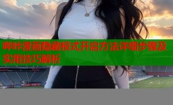 哔咔漫画隐藏模式开启方法详细步骤及实用技巧解析