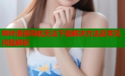哔咔漫画导航无法下载解决方法及常见问题解析
