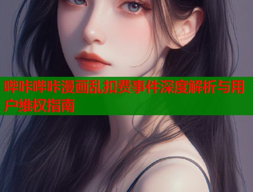 哔咔哔咔漫画乱扣费事件深度解析与用户维权指南  第1张