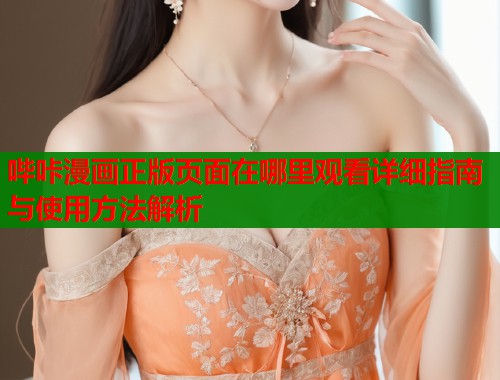哔咔漫画正版页面在哪里观看详细指南与使用方法解析  第1张
